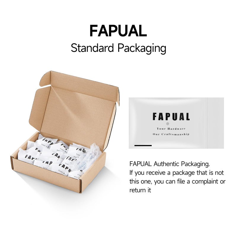 FAPUAL 10 Pack Matte Black Cabinet Knobs for Kitchen Cabinets and Dresser Drawers - Image 5